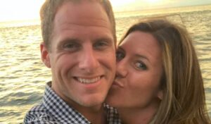 Caleb Flynn and his late wife Ashley.