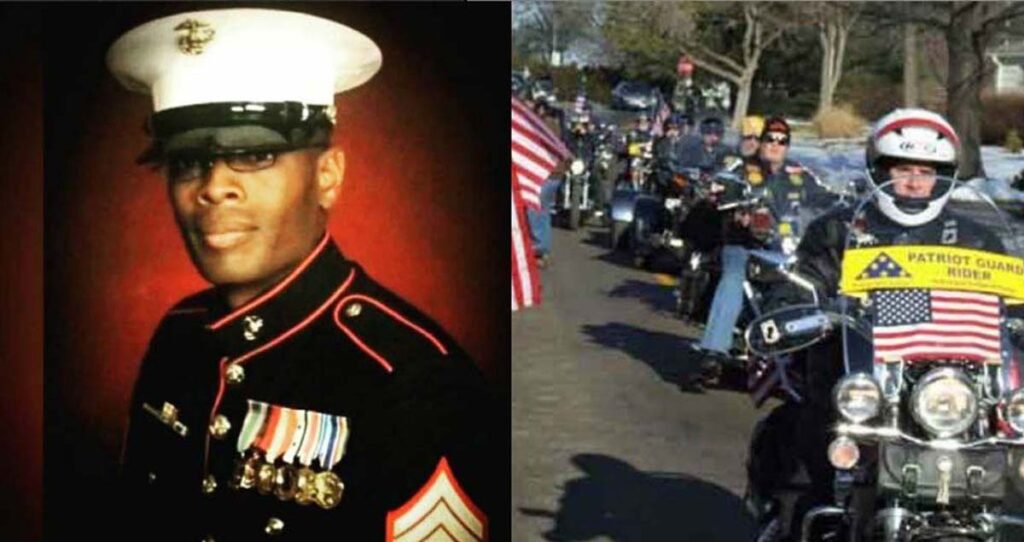 Bikers Offer to Transport Marine Remains after Finding Out They’ll Be Shipped Home in A FeDex Box