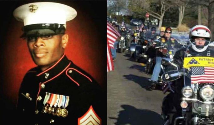Bikers Offer to Transport Marine Remains after Finding Out They’ll Be Shipped Home in A FeDex Box