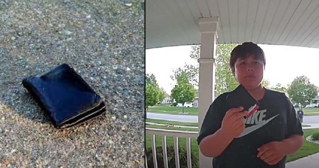 Boy From A Struggling Family Returns Wallet He Found On The Ground To Its Rightful Owner