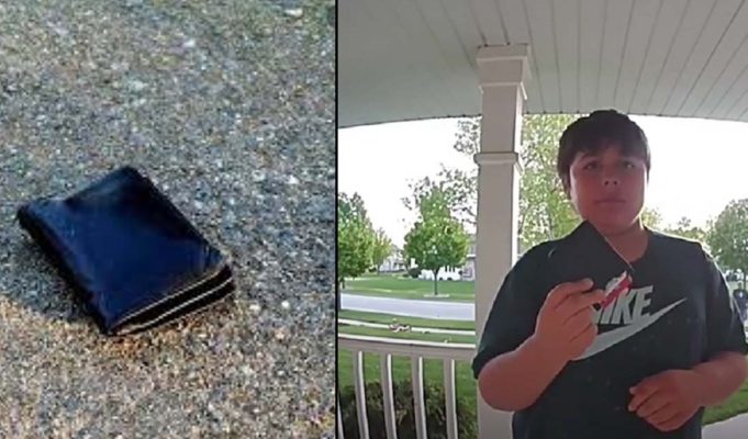 Boy From A Struggling Family Returns Wallet He Found On The Ground To Its Rightful Owner