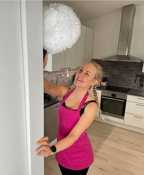 Woman Making A Difference By Cleaning One House At A Time For Free