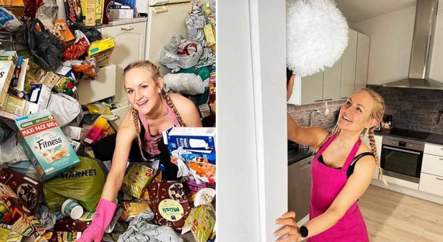 Woman Making A Difference By Cleaning One House At A Time For Free