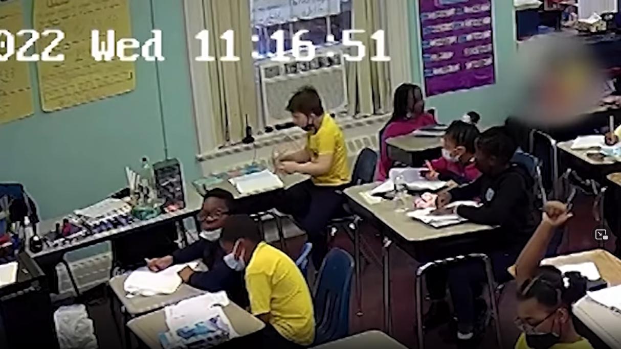Teacher Saves Student From Choking and It Was Caught on Camera