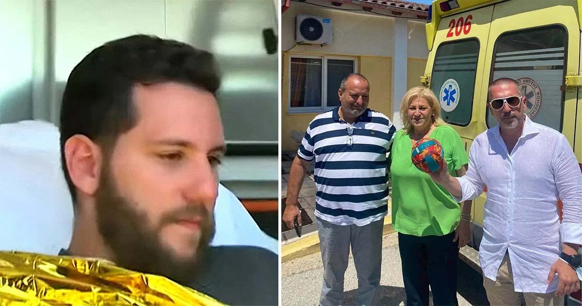 Man survives 18 hours at sea by clinging to a soccer ball lost by boys on the beach