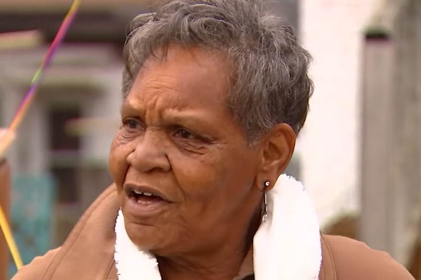 An elderly woman who was about to be kicked out of her home can thank her community for raising a quarter million dollars to help her buy the home.