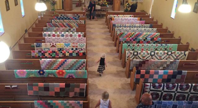 Grandma’s funeral turns into a spectacular exhibition of her creative, beautiful family quilts