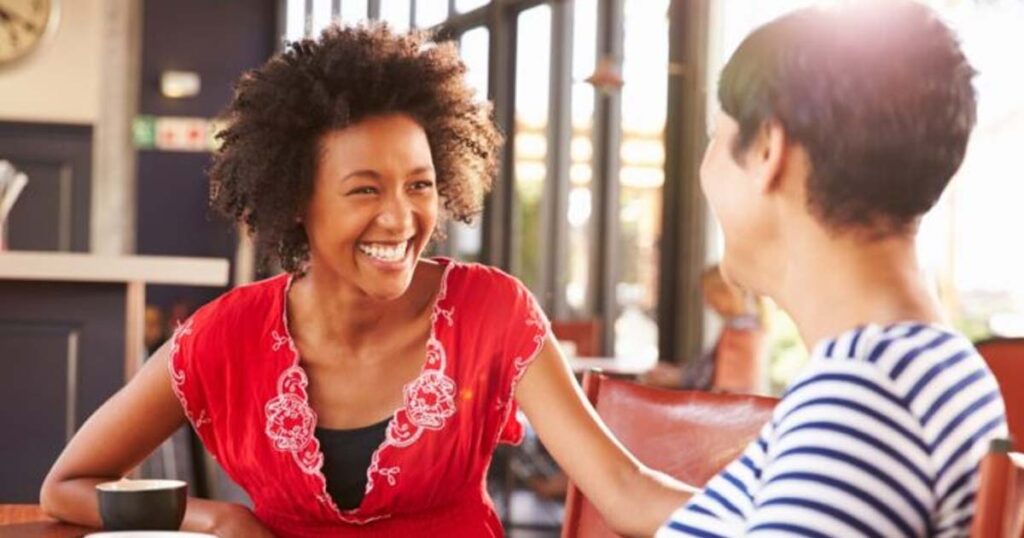 Tips for starting a meaningful conversation — start, relieve yourself!