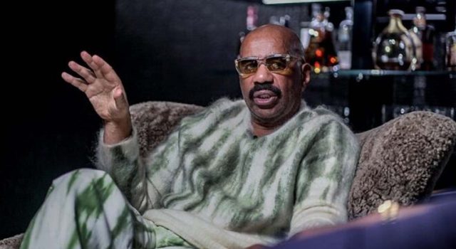 Steve Harvey thanks God for his life and successful career