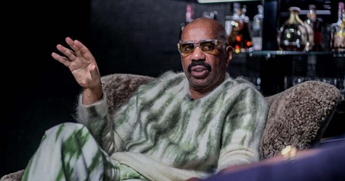 Steve Harvey thanks God for his life and successful career