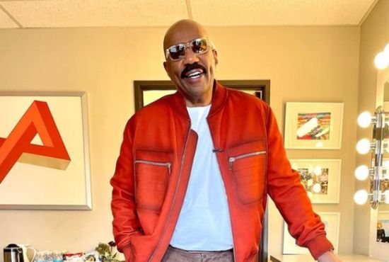 Steve Harvey thanks God for his life and successful career