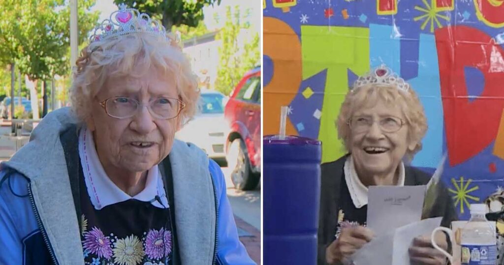 Woman celebrates her 101st birthday – reveals simple secret to longevity