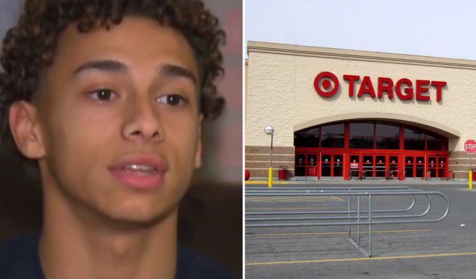 Teenager sees creepy man approaching young girl at Target and his instinct tells him to "stop him now"