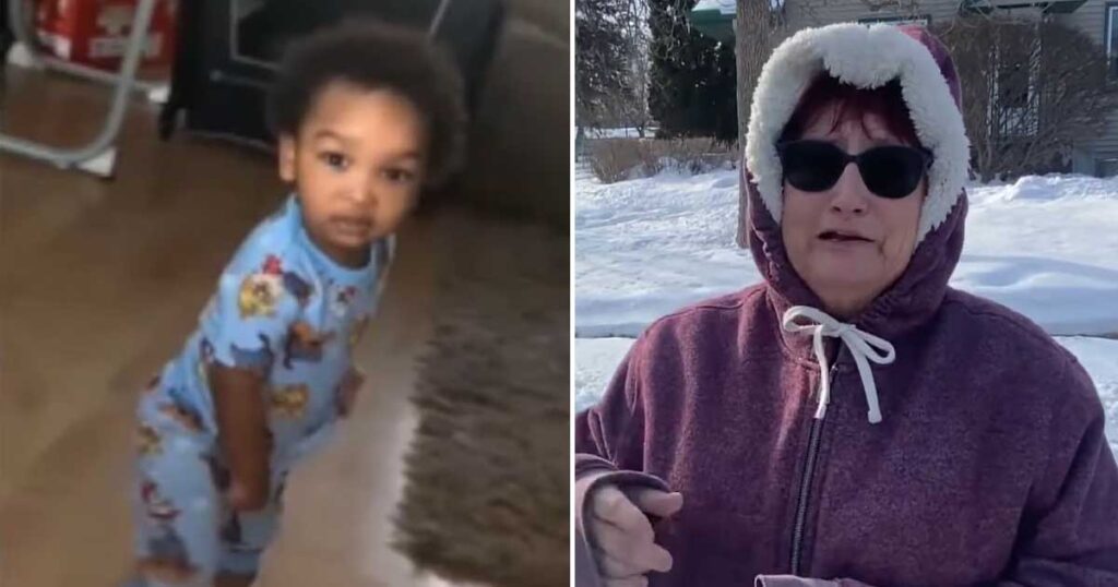 I am not a hero. “I’m only a grandmother.” A neighbor saves a toddler from kidnappers in a stolen car