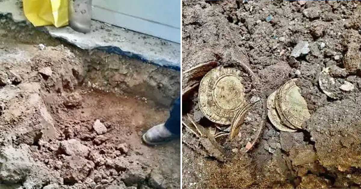 Lucky couple discovers rare gold coins worth over $800,000 during a kitchen renovation