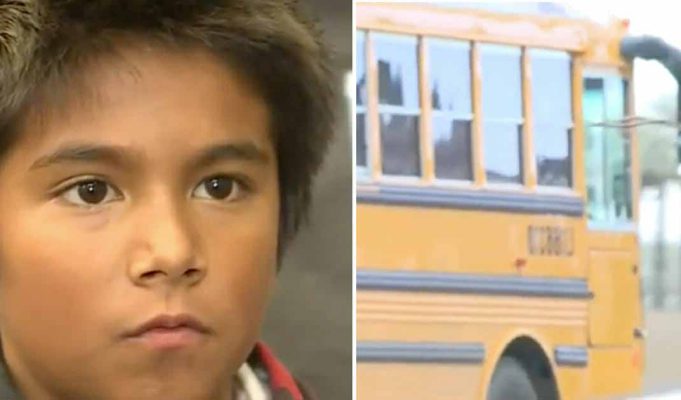 5th grader notices his bus driver smells strange, he then calls 911 and saves 30 kids’ lives
