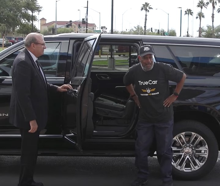 Marine veteran receives brand new vehicle for service to disabled veterans and local children
