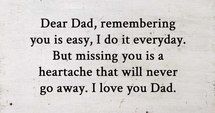 letter to my dad