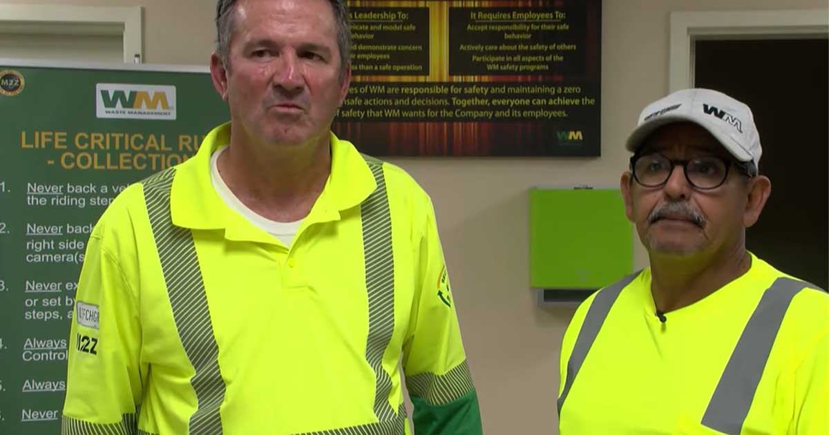 Waste management workers called heroes after saving elderly man trapped under a golf cart for eight hours—"Nobody Saw Him"