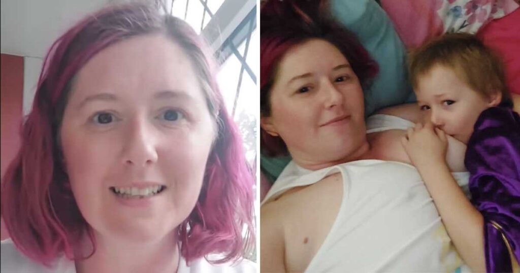 Mom defends breastfeeding her 5 and 6 year old sons in public