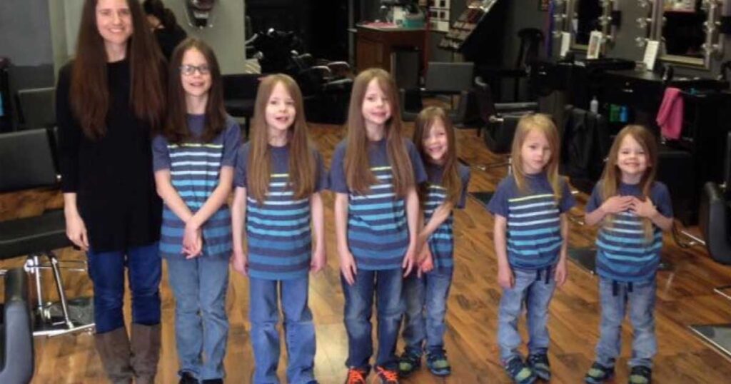 Her 6 sons are bullied for their long hair— then they cut it all off and everyone realizes why