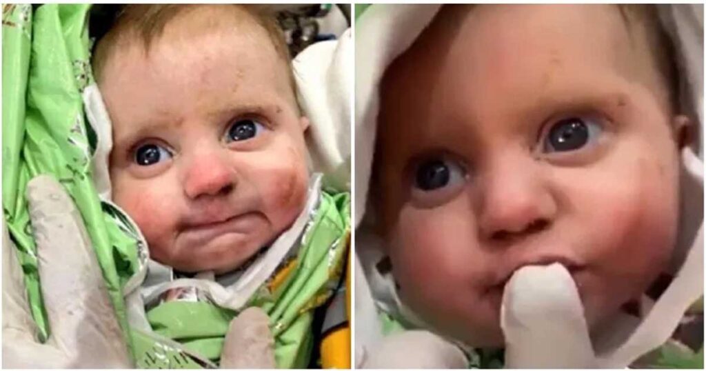 Miracle after 128-hour— two-month-old baby rescued people applaud with joy
