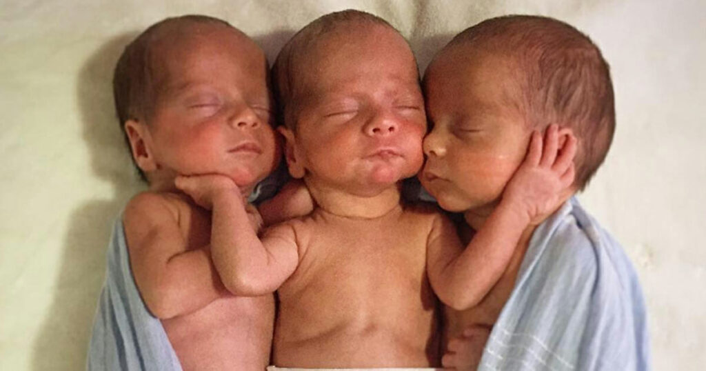 Young mom delivers genetically identical triplets—beats 1 in 200 million odds