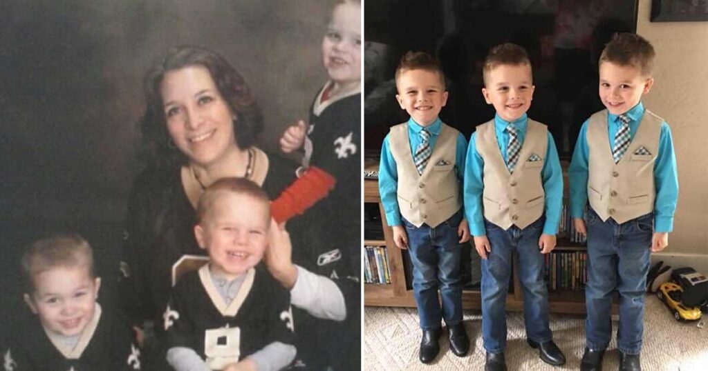 Struggling grandma finds a note and $300 on the table while working as a bartender and raising triplets on her own