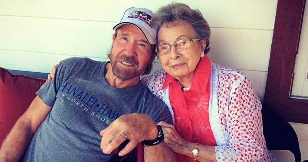 Chuck Norris says his mother prayed for him when he was on the verge of losing his soul to Hollywood