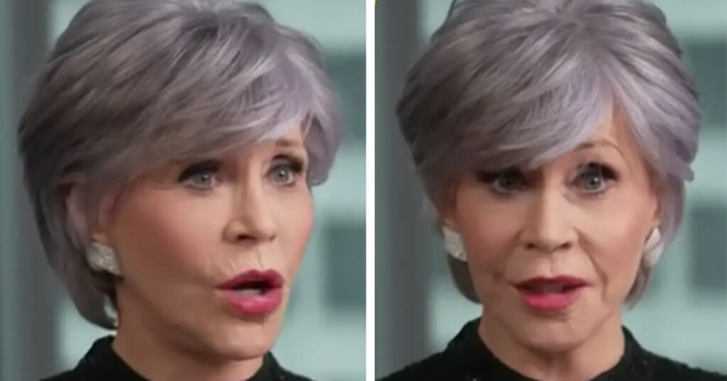 Jane Fonda takes aim at Trump and defends ‘wokeness’ in SAG Awards speech