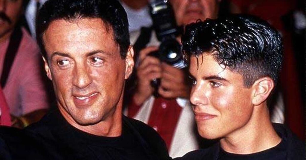 Sylvester Stallone’s son made sure he’s never compared to his father—during his final week of life no one spoke to him