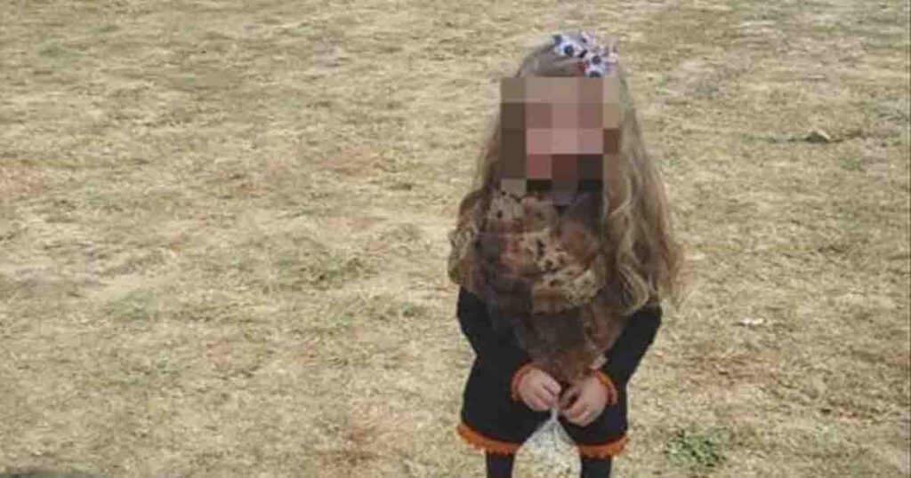 Photo of young girl holding popcorn bag takes the internet by storm