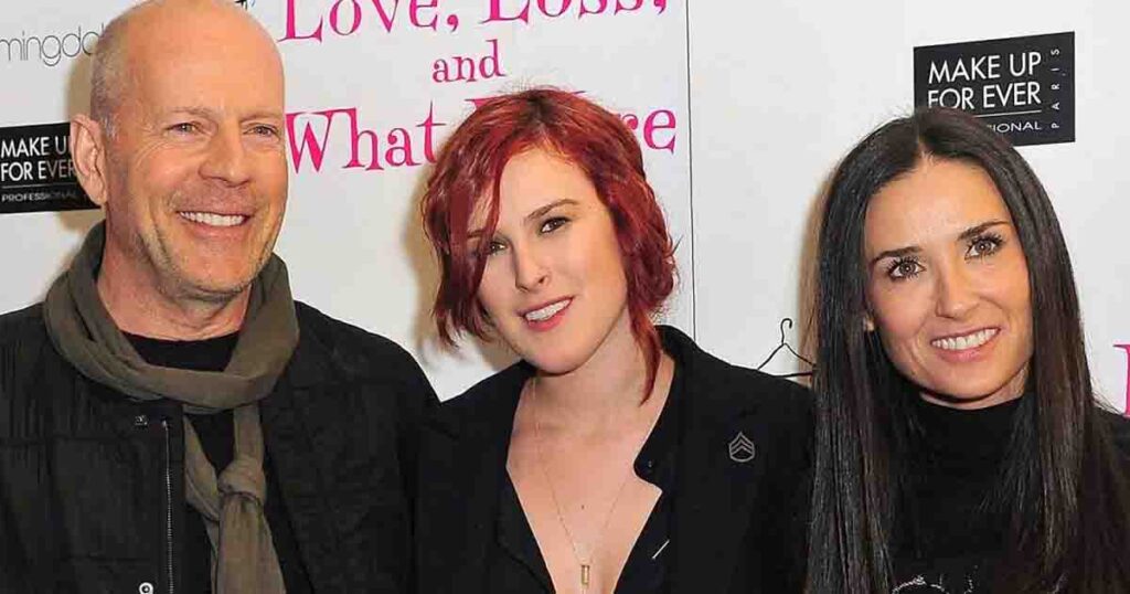 Bruce Willis and Demi Moore celebrate the arrival of their first grandchild, Louetta Isley—”pure magic”