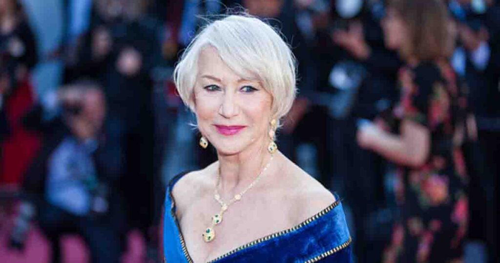 Helen Mirren reveals surprising new hairdo at Cannes film festival