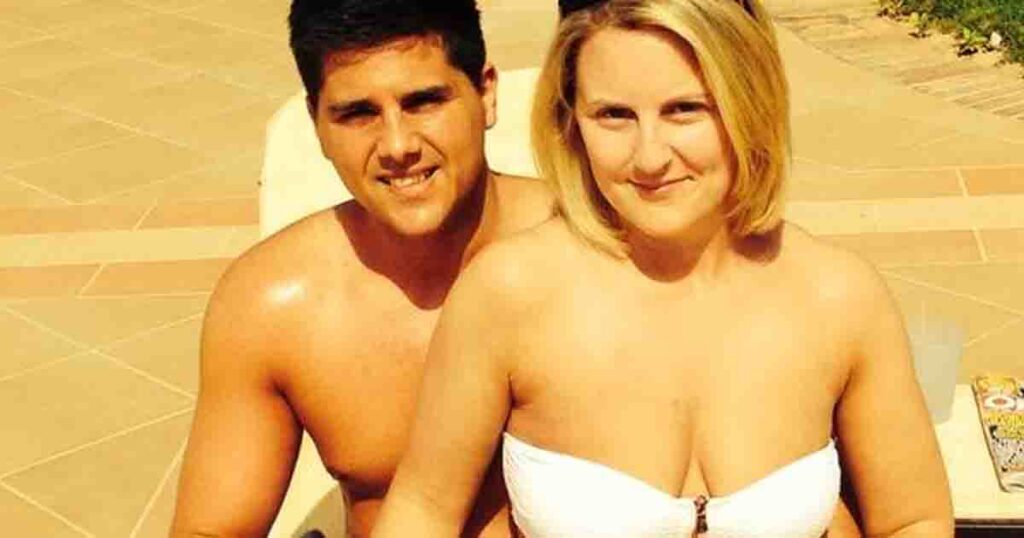 Wife checks out her wedding photos then she spots something creepy