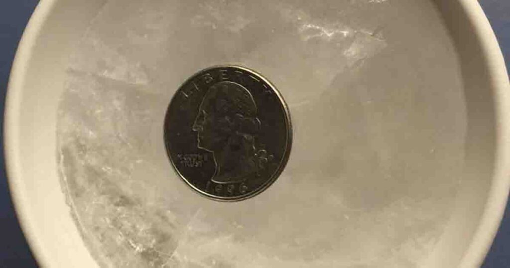Here’s the reason you should put a coin in your freezer before going out of your house