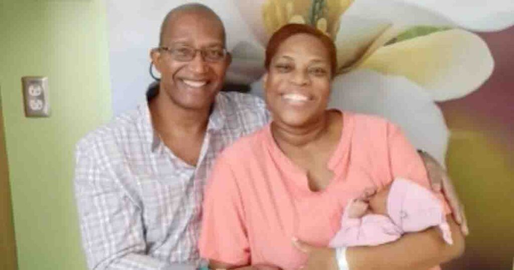 Couple in North Carolina, aged 50 and 61, have their first baby, and they call her their “miracle baby”