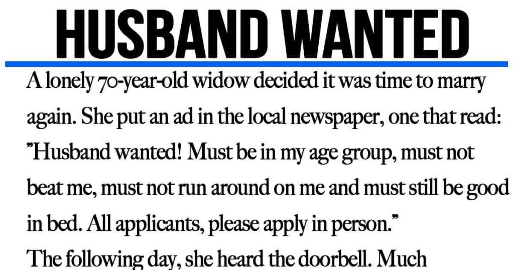 70-year-old widow’s search for love goes viral with newspaper ad