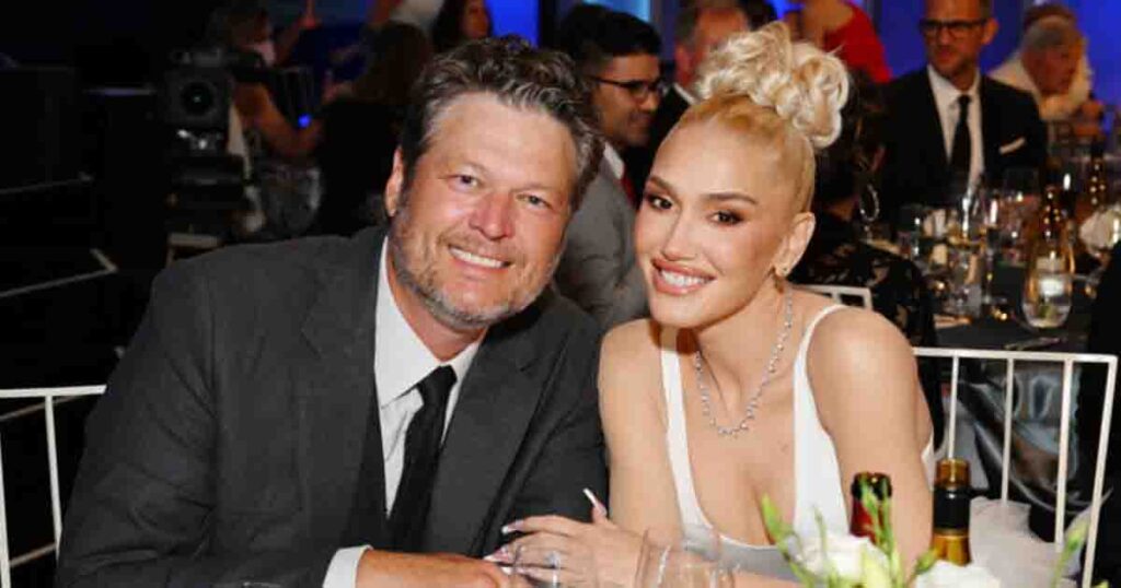 Gwen Stefani, 54, is reportedly expecting her first child with Blake Shelton, 47