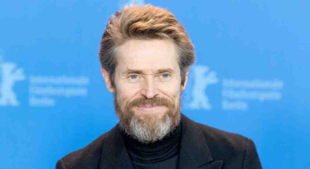 Actor Willem Dafoe becomes emotional after finally receiving recognition for his acting—"I can't stop smiling"