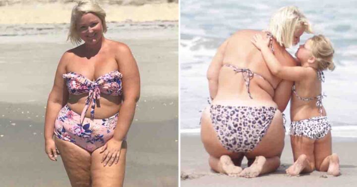 Her daughter called her fat after a swim — her response has everyone on the internet applauding