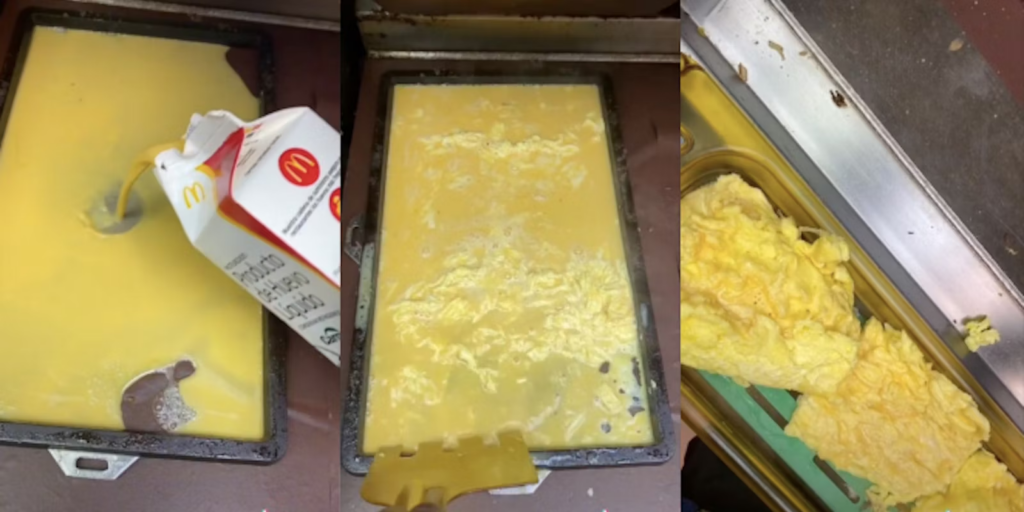 People are surprised after a McDonald's worker reveals how the chain prepares scrambled eggs