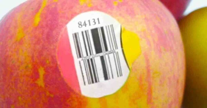 What the numbers on fruit stickers actually mean