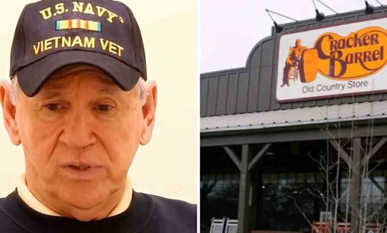 5 young men repeatedly disturb elderly veteran’s meal, leaving him in tears