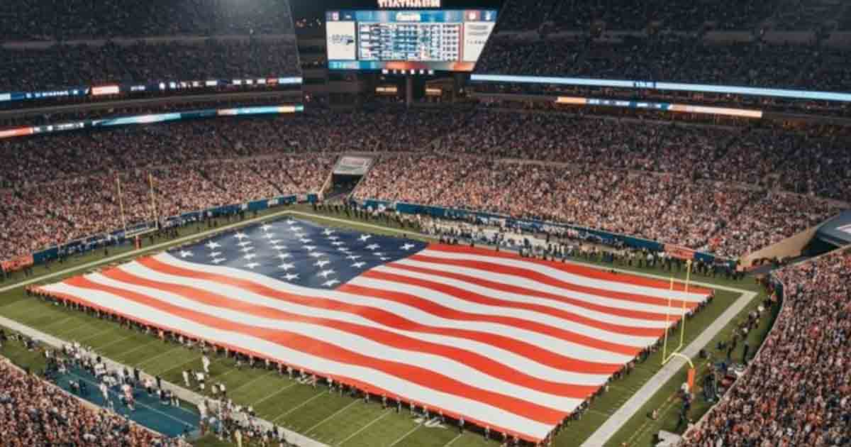 Why do all sports games begin with the National Anthem?