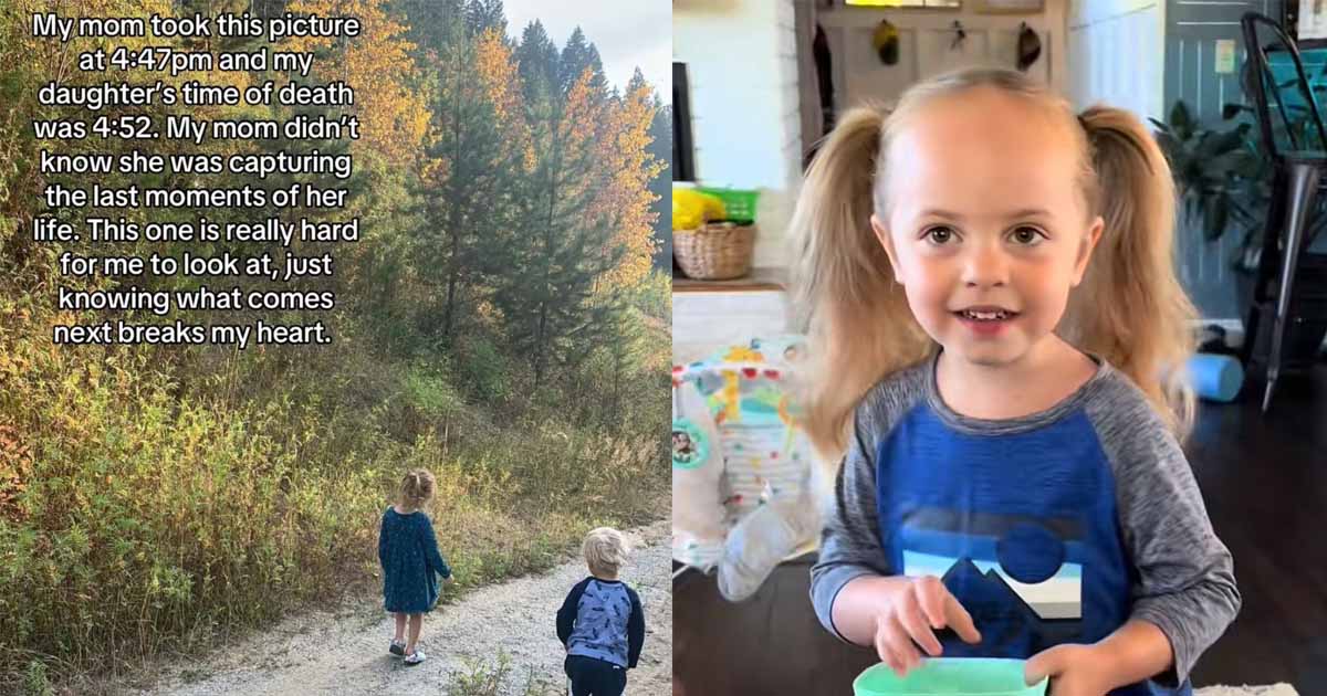 Grandma takes final photo of granddaughter just moments before tragedy