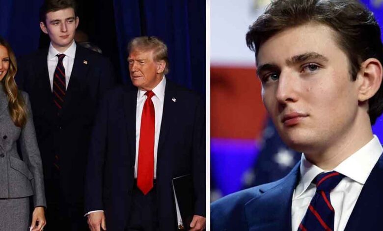 Barron Trump’s surprising role in his father’s election win revealed