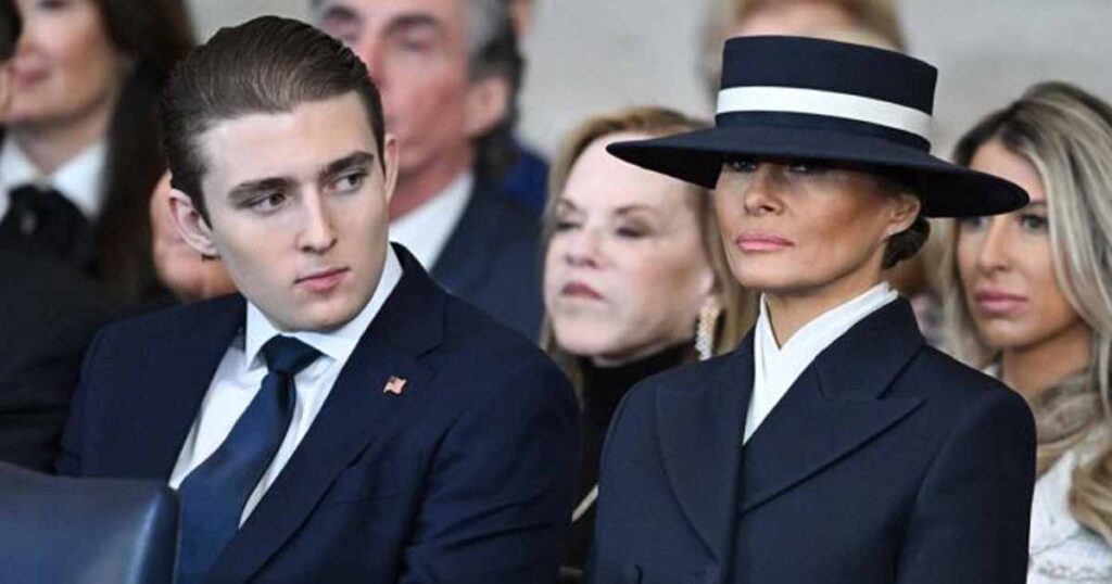 Melania Trump opens up about Barron in heartfelt message