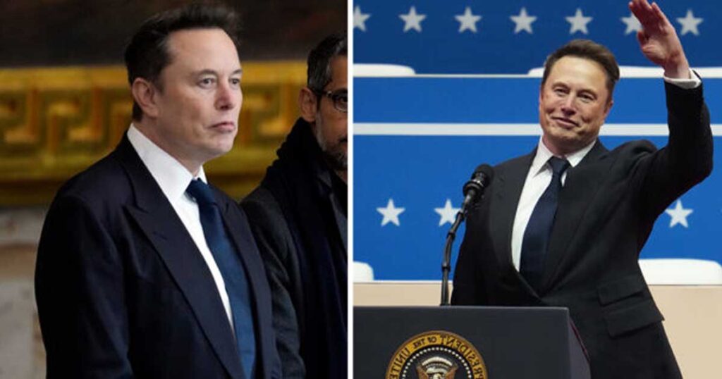 Elon Musk responds to accusations of making a "Nazi salute"