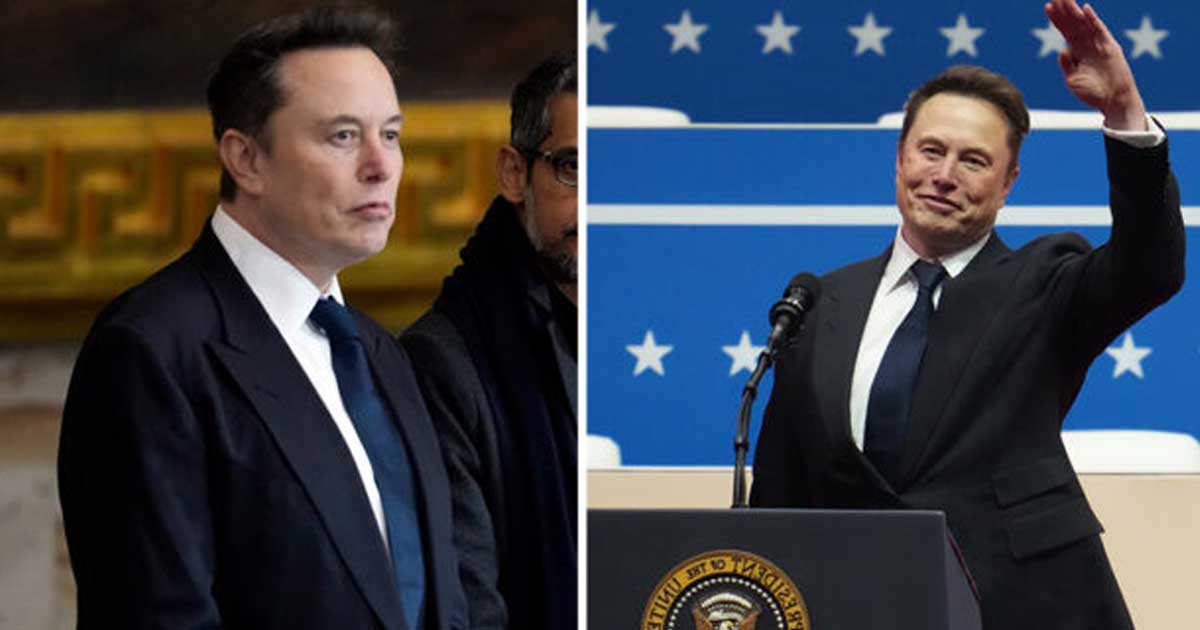 Elon Musk responds to accusations of making a "Nazi salute"